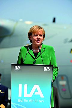 ILA 2010: Er&ouml;ffnungsansprache Dr. Angela Merkel, Bundeskanzlerin der Bundesrepublik Deutschland