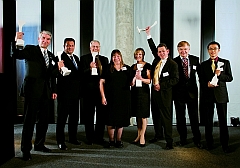 Anlässlich der Aircraft Interiors Expo wurden die Gewinner des Crystal Cabin Award 2009 ausgezeichnet
