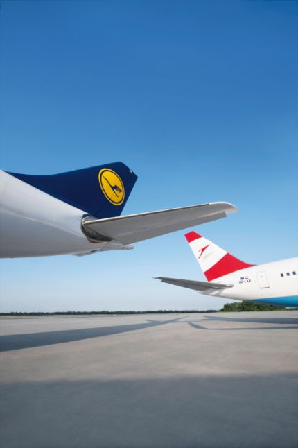 Die Lufthansa taufte am 22. 08.2011 am Flughafen Wien einen A 380 auf den Namen „Wien
